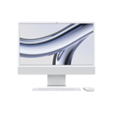 Apple iMac 24'' M3 8-Core CPU 10-Core GPU - 256GB - 8GB Silber - 2023 MQRJ3D/A