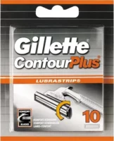Gillette ContourPlus Systemklingen 10er Ersatzklingen, 10 Stück